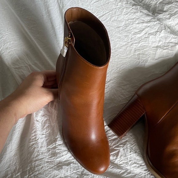 Michael Kors women’s size 8.5 brown heeled boots/booties - Picture 5 of 5